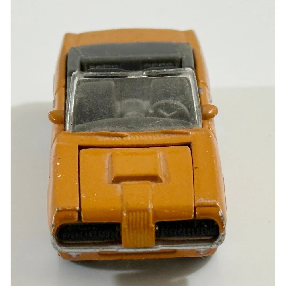 Johnny Lightning 1970 Mercury Cougar Kids 1:64 Orange Diecast Convertible XR7